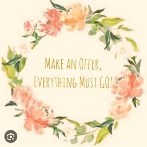 All reasonable offers welcome!